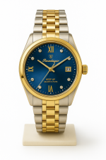 Rosedaiyar Elegant Two-Tone Quartz Wristwatch
