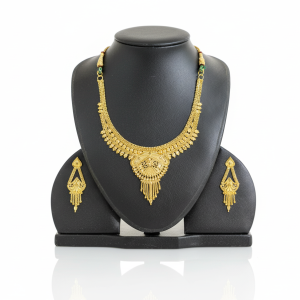 Majestic Grace 22K Gold Necklace Set